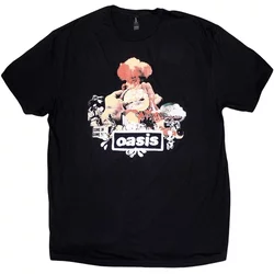 Oasis Majica Atomic Collage Unisex Black XL