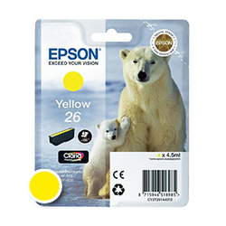 EPSON črnilo B-YELLOW 26 (C13T26144010)