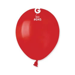 Gemar Pastelno rdeča balon 13 cm