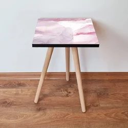Hanah Home Klub sto Shp383, 35x42x35 cm, Ružičasti