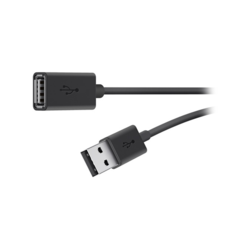 Belkin USB 2.0 A M/F 1.8m USB cable USB A Black