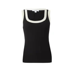 TOPSHOP Top RAJA črna/bela