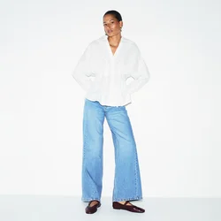 Reserved - Mekane wide leg farmerke