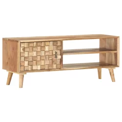 TV ormarić 100 x 30 x 40 cm od masivnog bagremovog drva