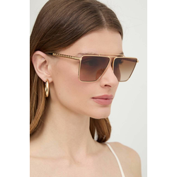 VERSACE Muške naočare za sunce 0VE2266 100213 64, Zlatne boje