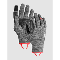 Ortovox Fleece Light Gloves black steel blend Gr. L