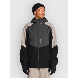 Volcom Brighton Full Zip Jacket dark grey