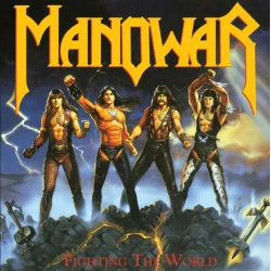 Manowar - Fighting For The World (Reissue) (Transparent Blue Coloured) (LP)