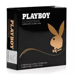 PlayBoy ultra tanki kondomi sa lubrikantom pakovanje od 3 kondoma PLBOY00003