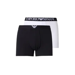 Emporio Armani Boksarice črna/bela