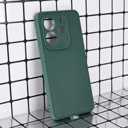 Maska 3D Camera za Xiaomi Redmi Note 14 4G (SRB) (164.84*78.15*8.16MM) tamno zelena
