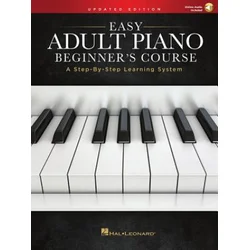 Easy Adult Piano Beginner's Course - Updated Edition: A Step-By-Step Learning System