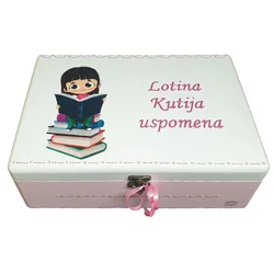 Personalizirana Kutija uspomena imenom djeteta!  Š154129