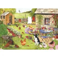 The House of Puzzles - Puzzle Babičin vrt - 500 kosov