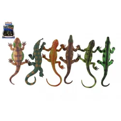Teddies Hišni kuščar s priseskom 22 cm