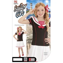 Kostim Mornarica, Sailor Girl kostim 4-5 godina