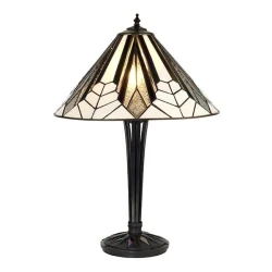 Endon 63939 - Stona lampa Tiffany ASTORIA, 2xE27/60W/230V, prečnika 40 cm
