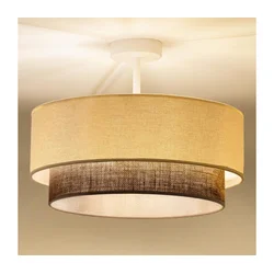 Brilagi - LED plafonski luster BOHO STYLE 1xE27/15W/230V prečnik 40 cm krem/braon