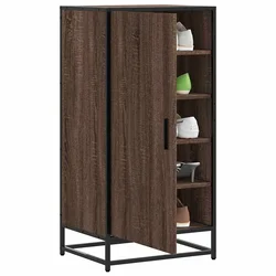 Stalak za cipele boja hrasta 48x38x97,5 cm konstruirano drvo