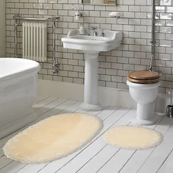 Lessentiel Maison Set prostirki za kupatilo Pineapple, 2 komada, 55x65 i 65x115 cm, Kapućino bojaPineapple