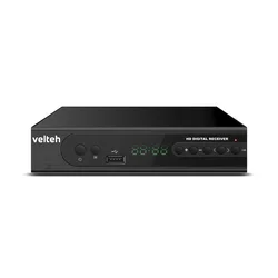 VELTEH 600T H265 Set top box DVB-T2, Crni