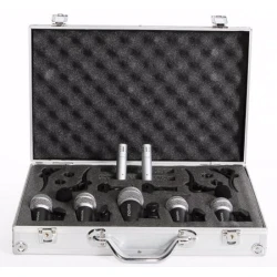 NOVOX SET SEDMIH MIKROFONOV ZA BOBNE DRUM SET