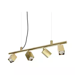 Ideal Lux - LED luster na sajli DYNAMITE 4xGU10/7W/230V CRI 90 mesing
