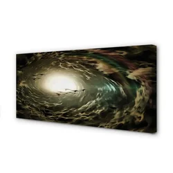 tulup.si Slika na platnu Ptice oblaki 120x60 cm