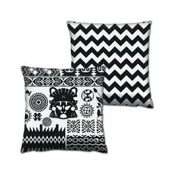 Opviq Set 2 jastuka 43x43cm Šareni
