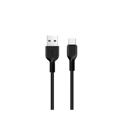 Hoco USB kabel A na USB C Hoco 2,4A 1 m X20 črn