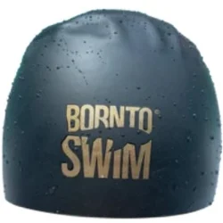 Borntoswim racing cap černo/zlatá