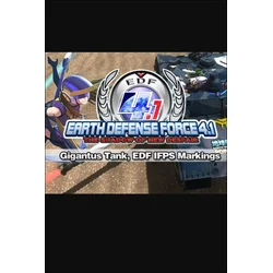 EARTH DEFENSE FORCE 4.1: Gigantus Tank, EDF IFPS Markings (DLC) (PC) Steam Key GLOBAL