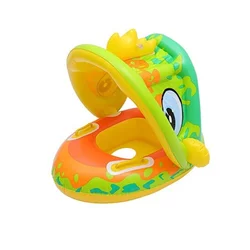 Baby Float Žaba – Šlauf dubak sa zaštitom od sunca