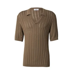 DAN FOX APPAREL Majica Maximilian oliva