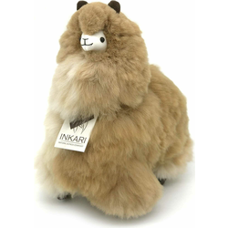 INKARI Plišasta igrača Alpaka Medium Sandstone 32cm