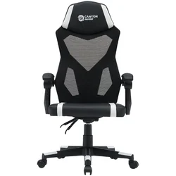 CANYON Gaming Stolica Flow MCH01, Crno-bela