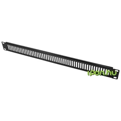 LogiLink 19 Blank Panel 1U, perforirani, crna