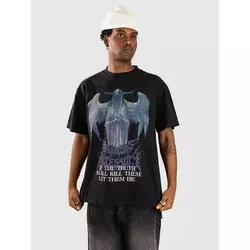 Any Means Necessary Truth Shall Kill Boxy moška majica limo black