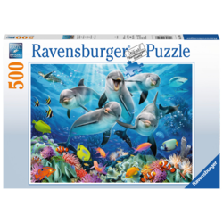 Ravensburger Delfine im Korallenriff Puzzle 500 teilig 14710