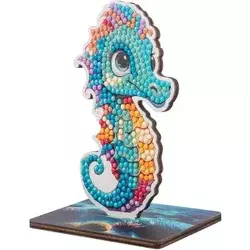 CRYSTAL ART Diamantna slika Ocean: Morski konjiček