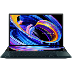 Notebook Asus ZenBook DUO 14 UX482EA-EVO-WB513T i5 / 16GB / 512GB SSD / 14 FHD touch screen / Windows 10 (Celestial Blue) 90NB0S41-M01120