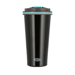 Northix Črna termo skodelica, 18 oz, izolirano nerjaveče jeklo