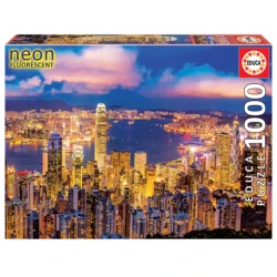 Puzzle Hong Kong Neon