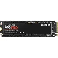 Samsung 990 Pro MZ-V9P2T0BW 7450MBs/6900MBs SSD M.2 NVME 2TB