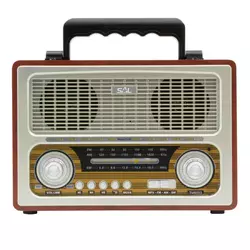 Prenosni retro radio prijemnik