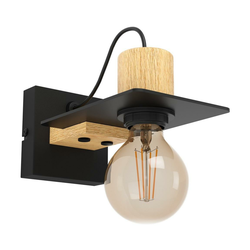Eglo 43753 - Zidna svetiljka BRAMERTON 1xE27/40W/230V