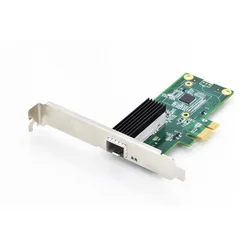 SFP Gigabit Ethernet PCI Express Card 32-bit, low profile bracket, Intel WGI210 chipset