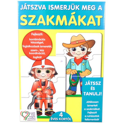 Spoznajmo poklice na igriv način - izobraževalna igra v madžarščini