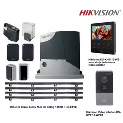 SET motor za kapiju i video interfon