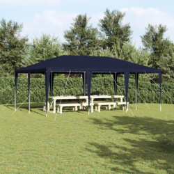 Šator za zabave Plava 600 x 400 x 266 cm Polietilen i čelik